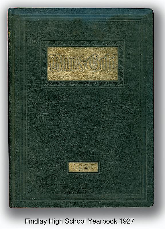 1927 Mertz, Findlay HS Yearbook 1927